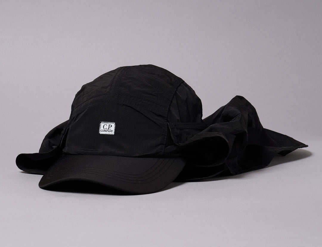 Cap Adjustable Chrome-R Visor Cap Black C.P. Company Desert Cap / Black / One Size