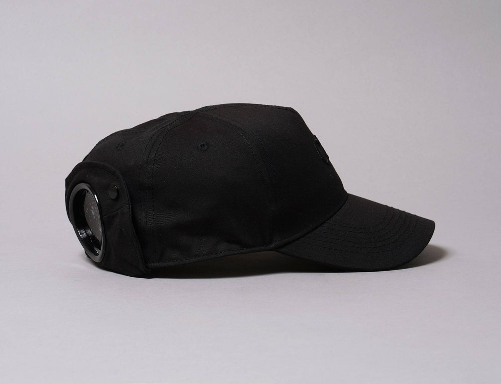 Cap Fitted C.P. Company Goggle Cap Black C.P. Company