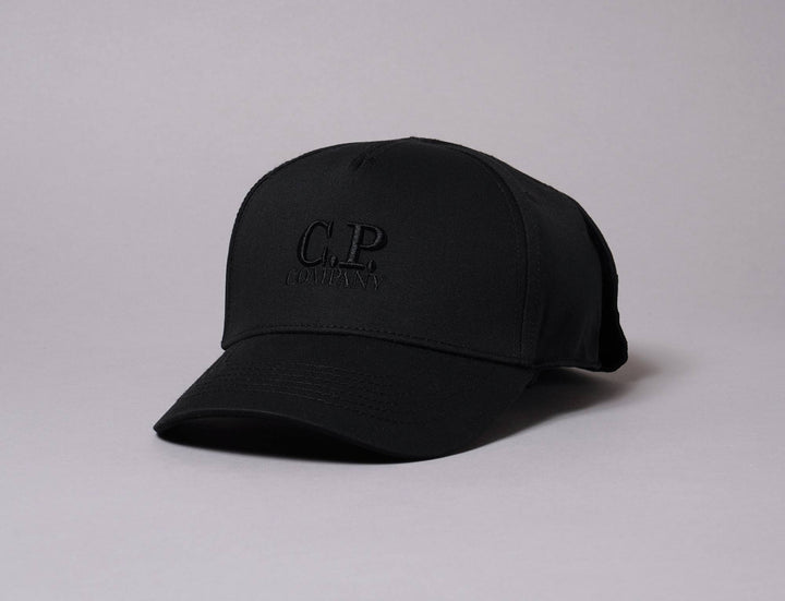 Cap Fitted C.P. Company Goggle Cap Black C.P. Company