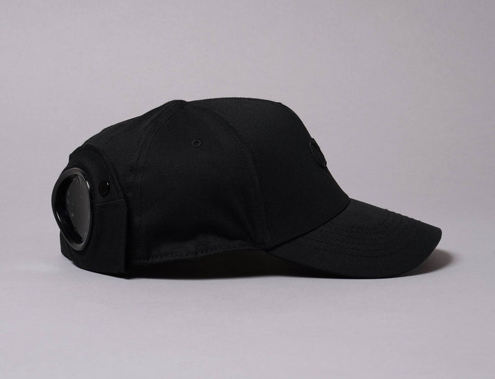 Cap Fitted C.P. Company Goggle Cap Black C.P. Company