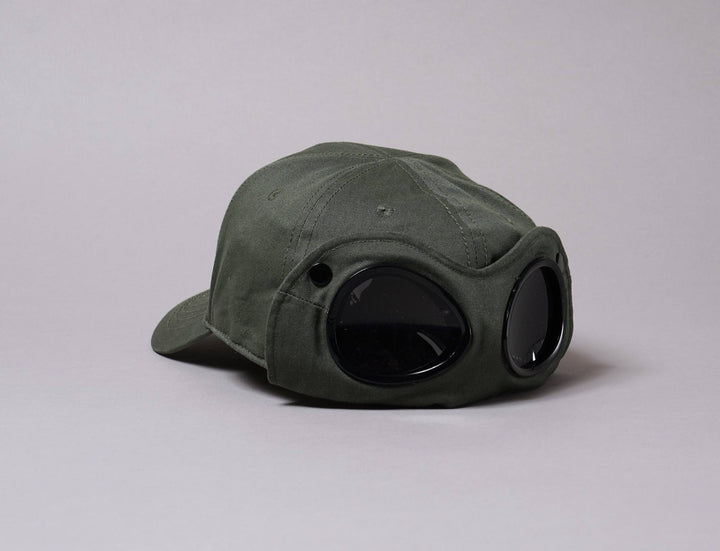 Cap Fitted C.P. Company Goggle Cap Laurel Wrea C.P. Company