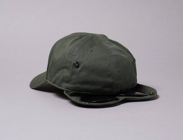 Cap Fitted C.P. Company Goggle Cap Laurel Wrea C.P. Company