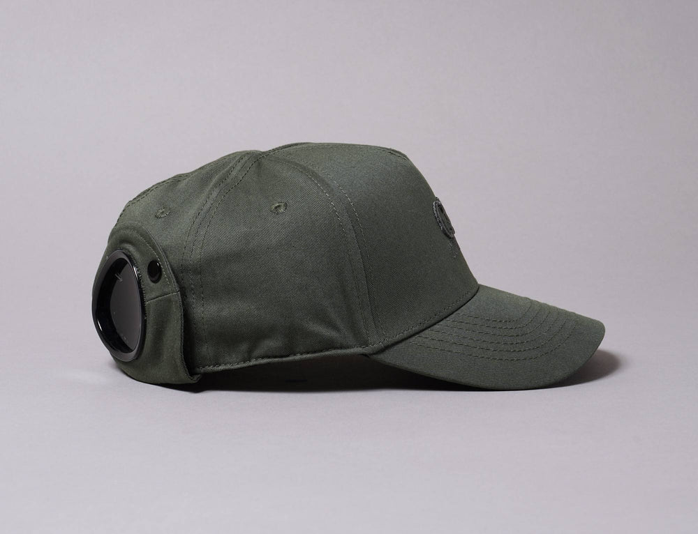 Cap Fitted C.P. Company Goggle Cap Laurel Wrea C.P. Company