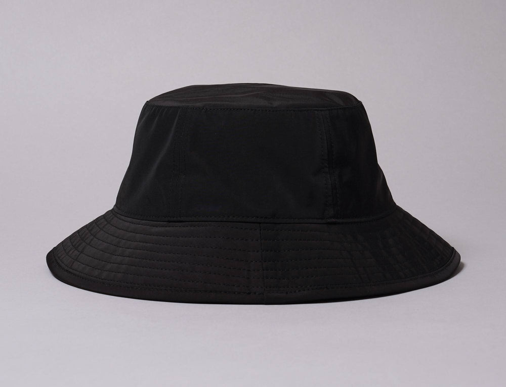 Hat Bucket C.P. Company Bucket Hat Black Chrome Garment Dyed C.P. Company
