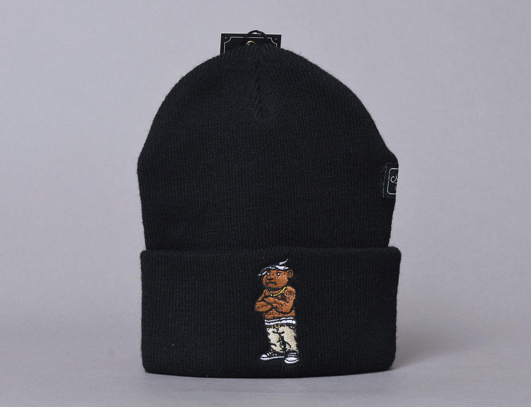 Beanie Cuff Cayler & Sons Cali Love Beanie Black Cayler & Sons Beanie / Black / One Size