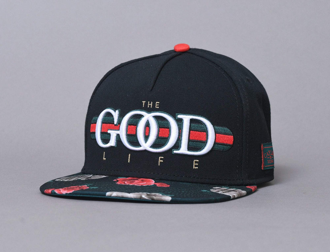 Cap Snapback Cayler & Sons Good Life Cap Black Cayler & Sons Snapback Cap / Black / One Size