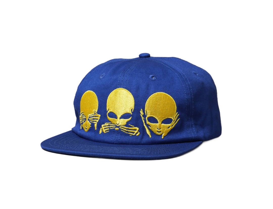 Cap Snapback Snapback Cap Chinatown Market  No Evil Navy Chinatown Market Snapback Cap / Navy / One Size