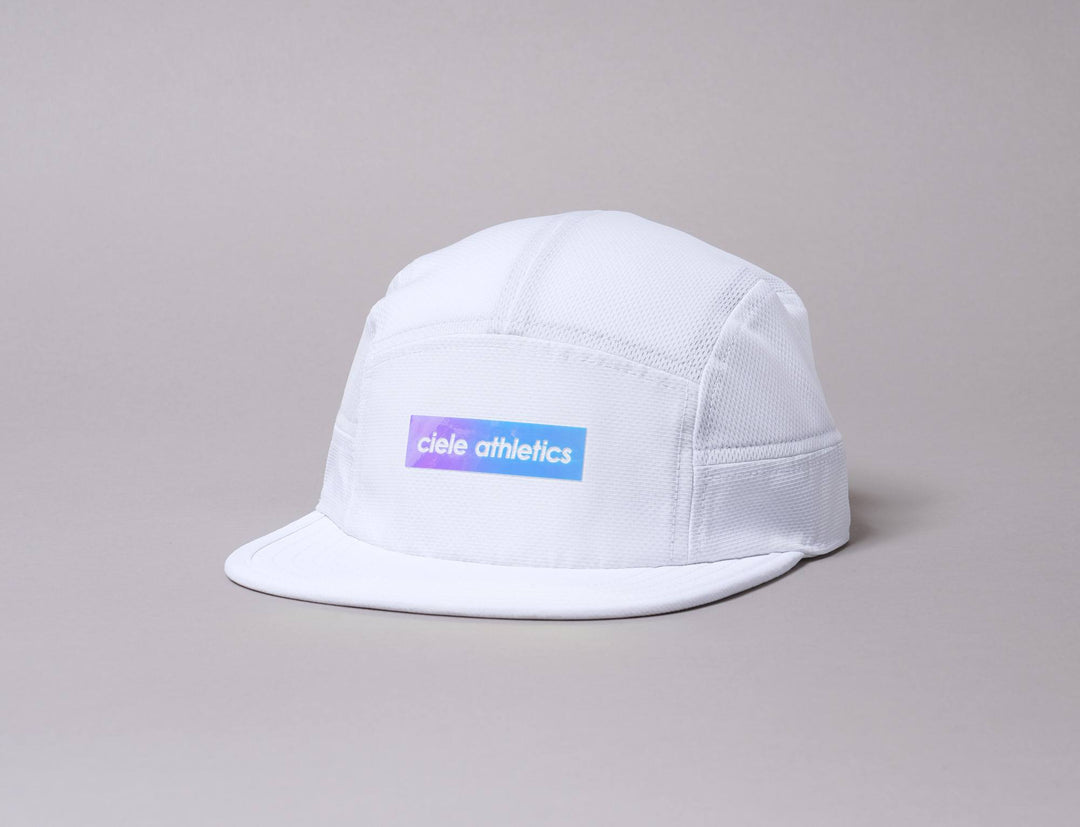 Cap 5-Panel Ciele GOCap Iconic Bar Pearl Ciele 5-Panel Cap / White / One Size (53.5-59.5 cm)
