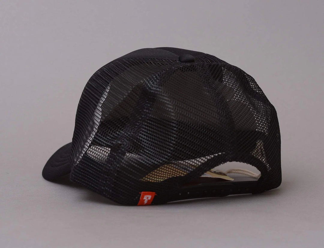 Cap Trucker Deus Camperdown Skull Trucker Black Deus Ex Machina Trucker Cap / Black / One Size