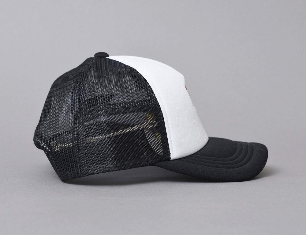 Cap Trucker Deus Piston Shield 2 Trucker Black/White Deus Ex Machina Trucker Cap / Black / One Size