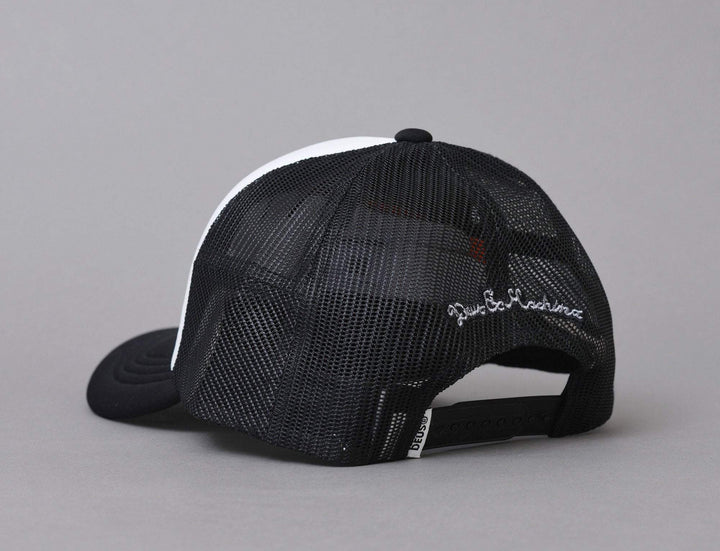 Cap Trucker Deus Piston Shield 2 Trucker Black/White Deus Ex Machina Trucker Cap / Black / One Size