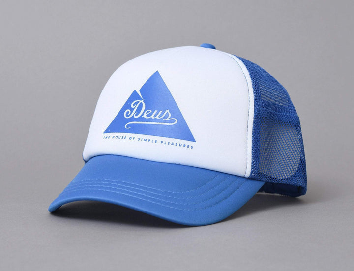 Cap Trucker Deus Peak Trucker Cobalt Deus Ex Machina Trucker Cap / Blue / One Size