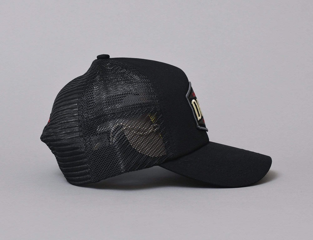 Cap Trucker Deus American Twin Trucker Black Deus Ex Machina Trucker Cap / Black / One Size