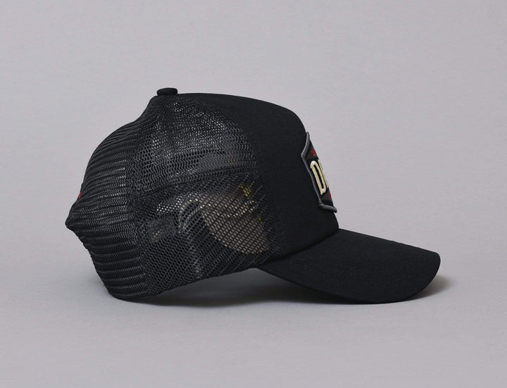 Cap Trucker Deus American Twin Trucker Black Deus Ex Machina Trucker Cap / Black / One Size