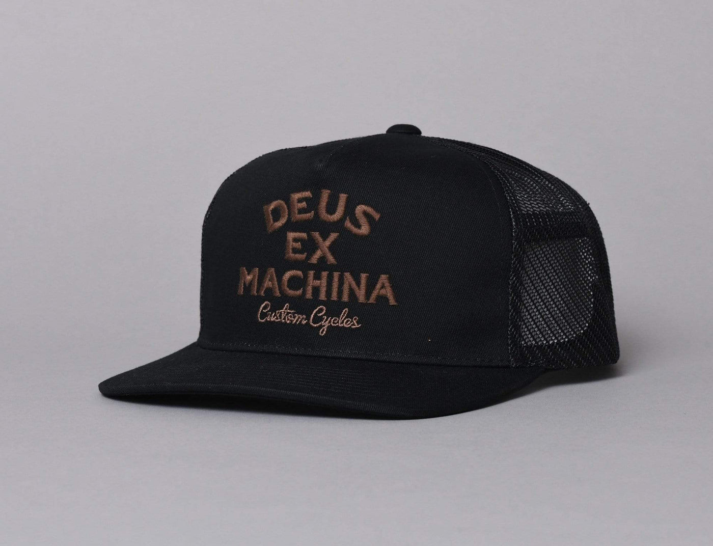 Cap Trucker Moreno Trucker Black Deus Ex Machina Trucker Cap / Black / One Size
