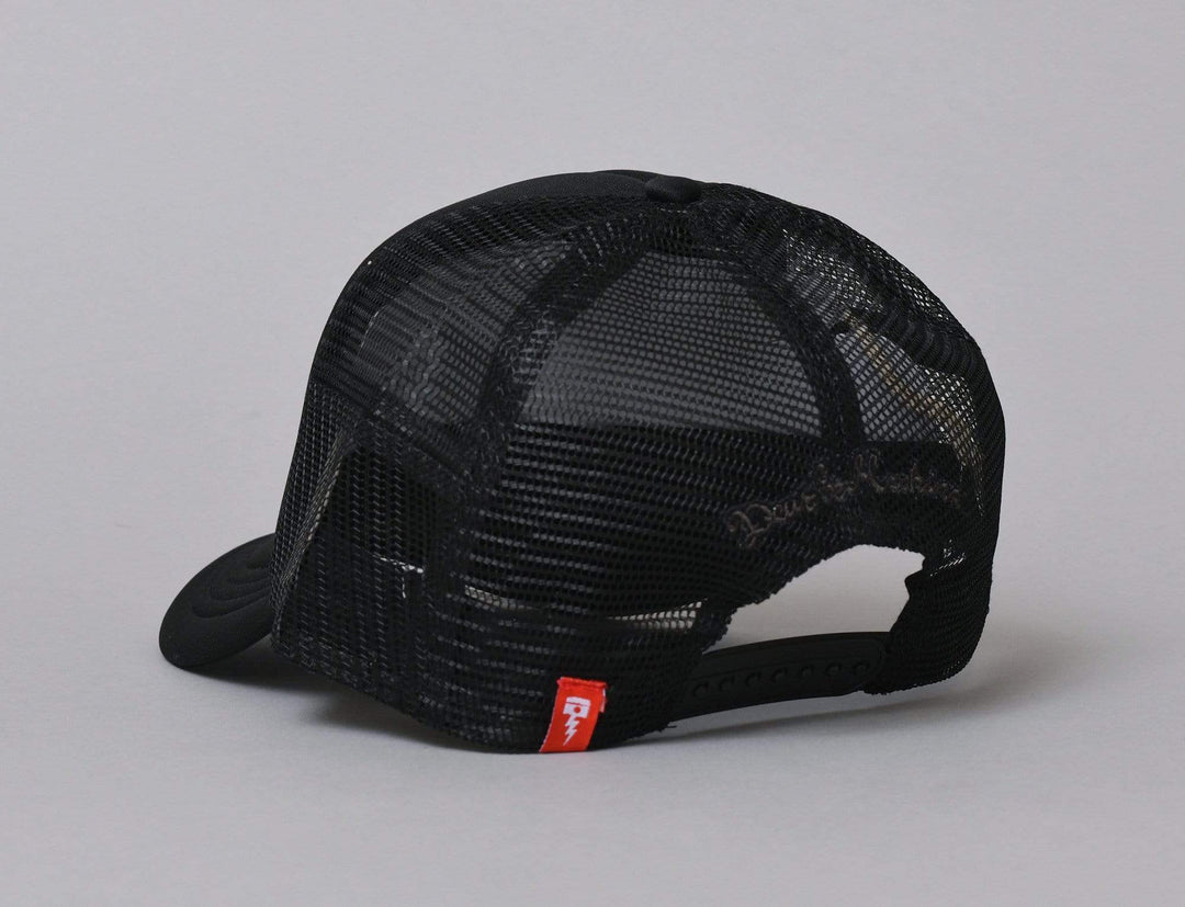 Cap Trucker Trucker Cap Deus Ex Machina Baylands Black Deus Ex Machina Trucker Cap / Black / One Size