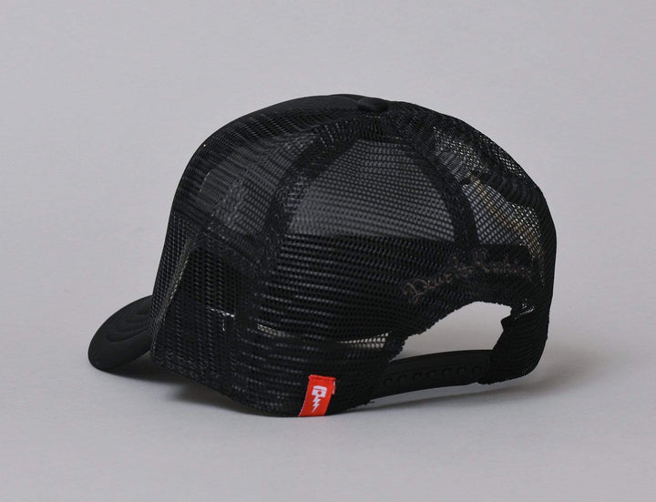 Cap Trucker Trucker Cap Deus Ex Machina Baylands Black Deus Ex Machina Trucker Cap / Black / One Size