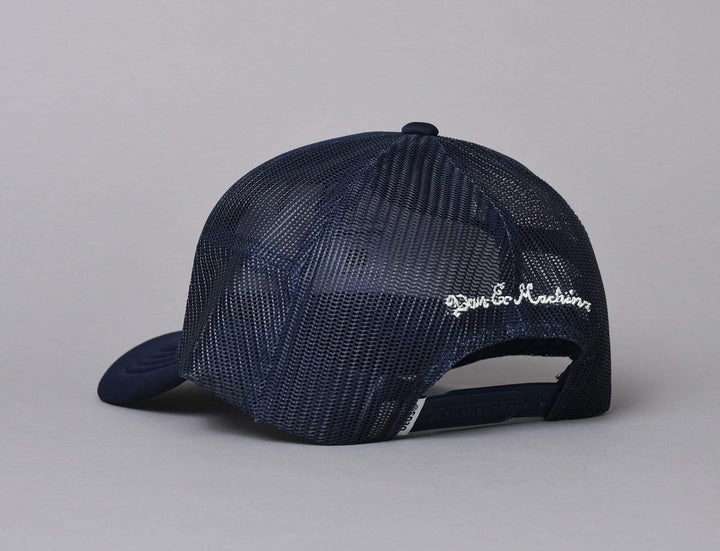 Cap Trucker American Twin 2 Trucker Navy Deus Ex Machina Trucker Cap / Blue / One Size