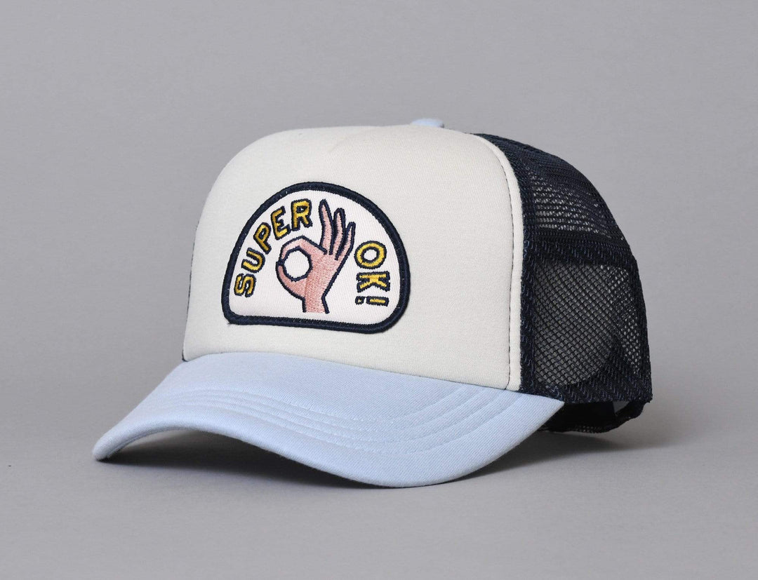 Cap Trucker Deus Salty Truckers Blue Deus Ex Machina Trucker Cap / Blue / One Size