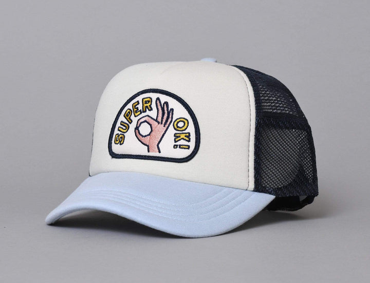 Cap Trucker Deus Salty Truckers Blue Deus Ex Machina Trucker Cap / Blue / One Size