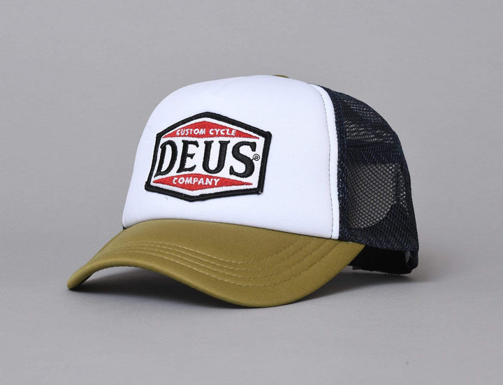 Cap Trucker Deus American Twin Trucker Gold Deus Ex Machina Trucker Cap / Yellow / One Size