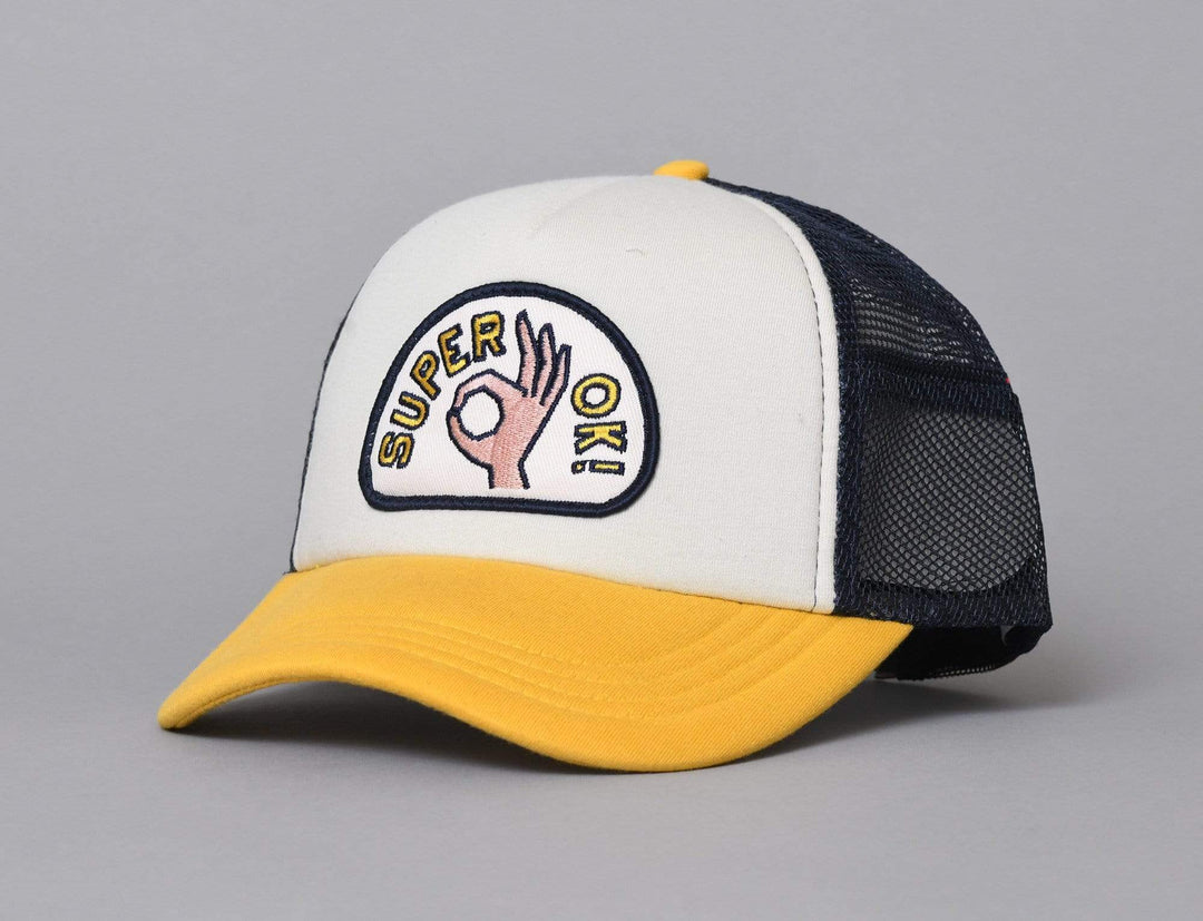 Cap Trucker Deus Salty Truckers Gold Deus Ex Machina Trucker Cap / Yellow / One Size