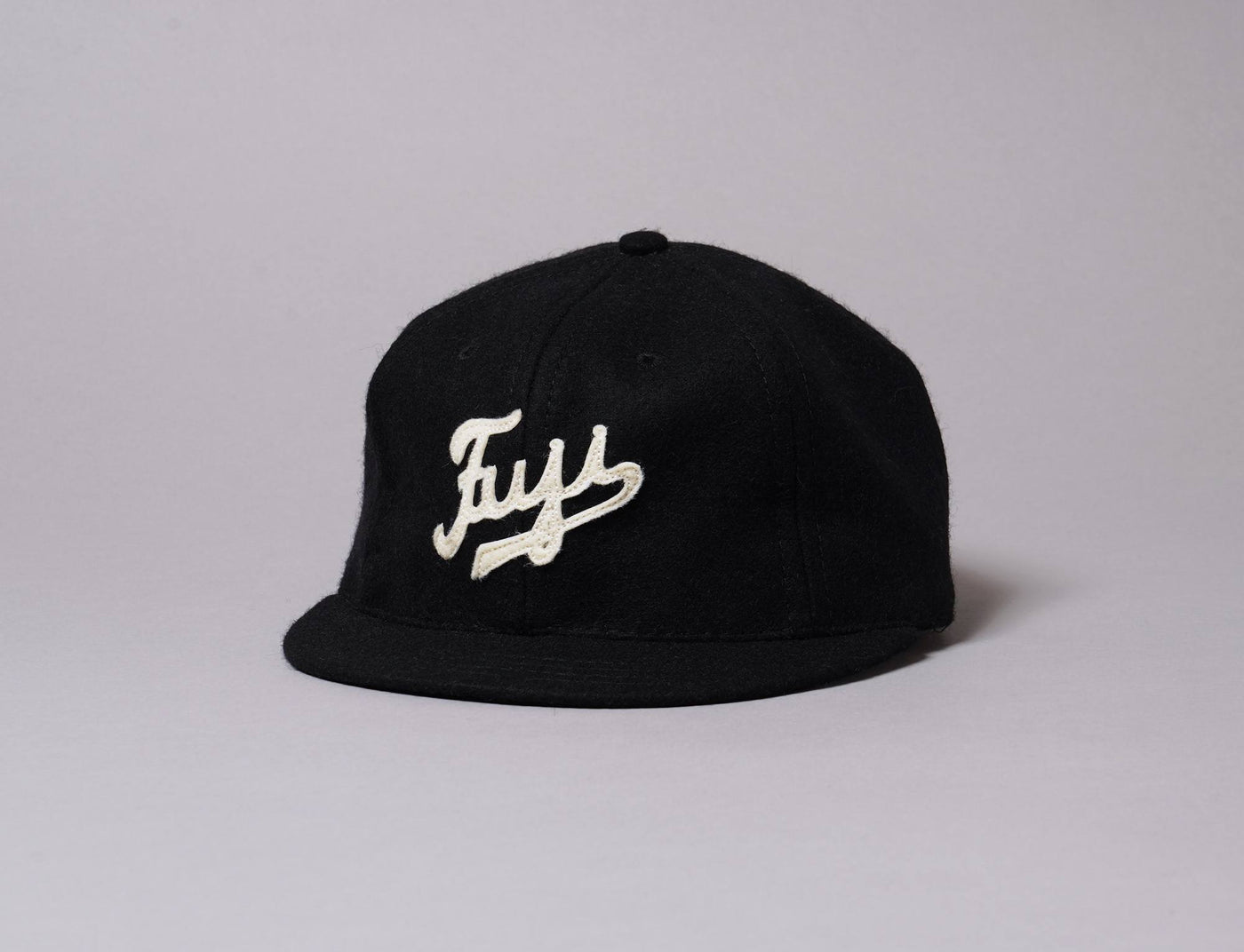 Cap Adjustable Ebbets Vintage Ballcap Short Visor Fuji Athletic Club 1931 Black Ebbets Field Flannels Adjustable Cap / Black / One Size