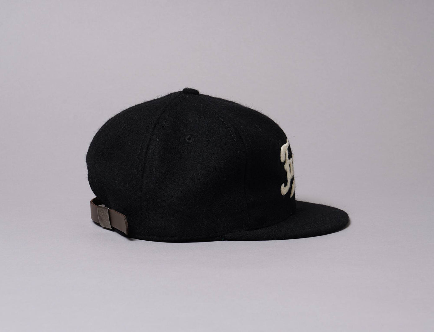 Cap Adjustable Ebbets Vintage Ballcap Short Visor Fuji Athletic Club 1931 Black Ebbets Field Flannels Adjustable Cap / Black / One Size