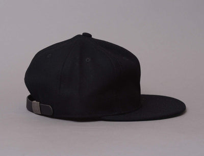 Cap Adjustable Ebbets BallCap - Blank Black Ebbets Field Flannels Adjustable Cap Cap / Black / One Size