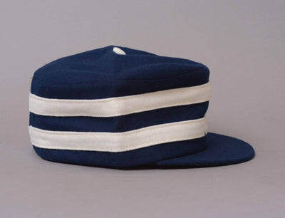 Cap Fitted Ebbets Pill Box Cap Navy/White Ebbets Field Flannels