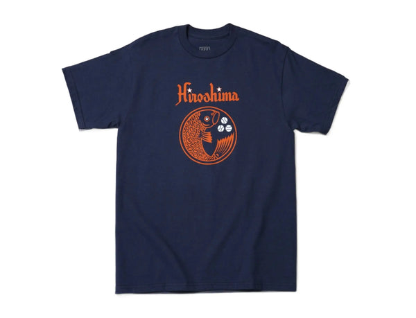 Clothing Tee Ebbets Tee Hiroshima Carp Navy Ebbets Field Flannels