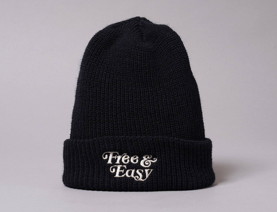 Beanie Cuff Lue Free & Easy Watch Cap Navy Free & Easy Cuff Beanie / Blue / One Size