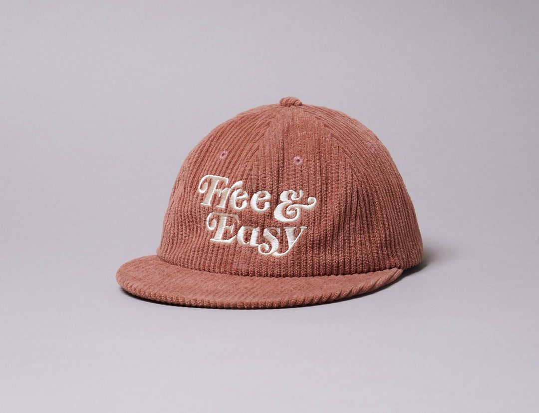 Cap Adjustable Free & Easy Fat Cord Unstructured Hat Rose Free & Easy Bucket Hat / Pink / One Size