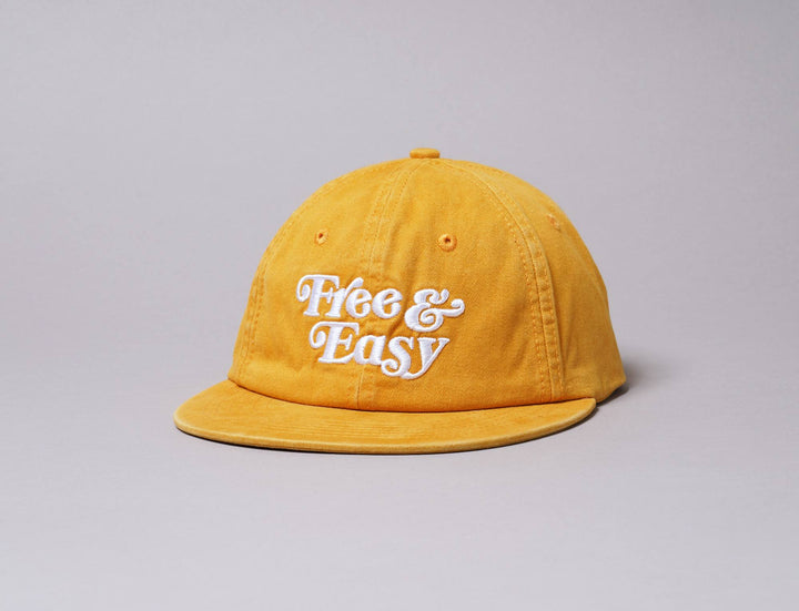 Cap Adjustable Free & Easy Washed Hat Mustard Free & Easy Bucket Hat / Yellow / One Size