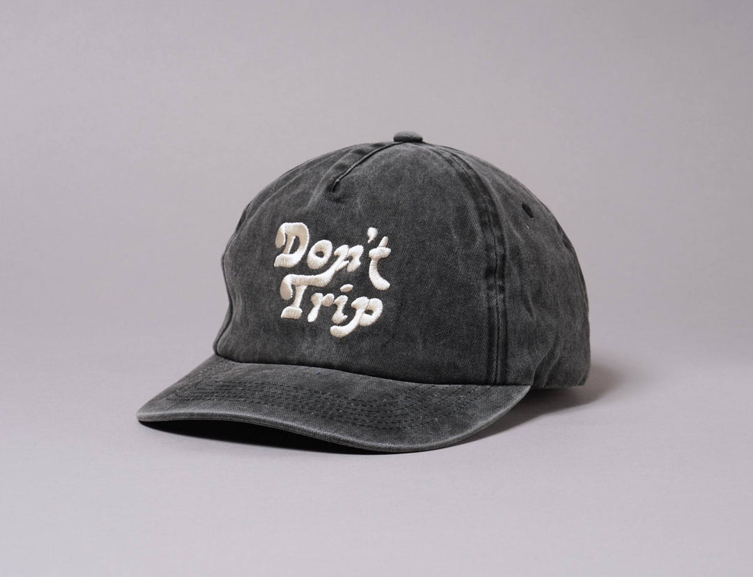 Cap Snapback Free & Easy Don't Trip Snapback Hat Washed Black Free & Easy Bucket Hat / Black / One Size