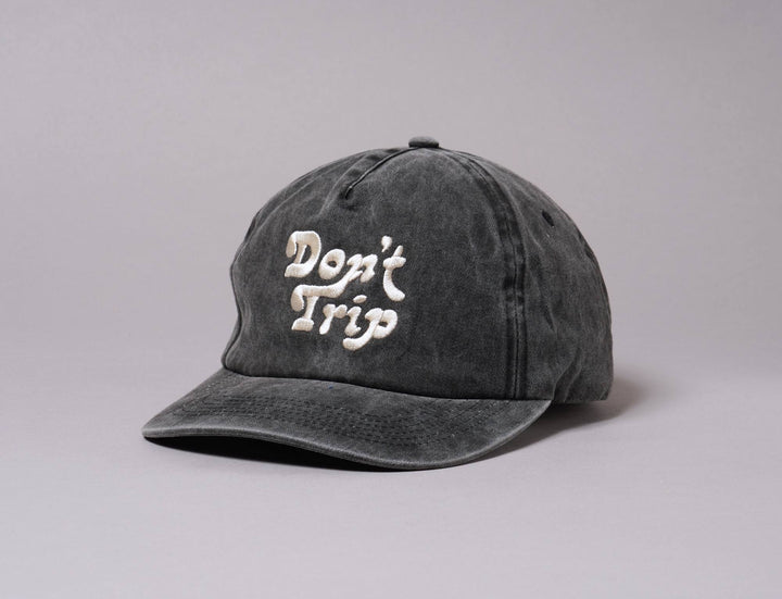 Cap Snapback Free & Easy Don't Trip Snapback Hat Washed Black Free & Easy Bucket Hat / Black / One Size