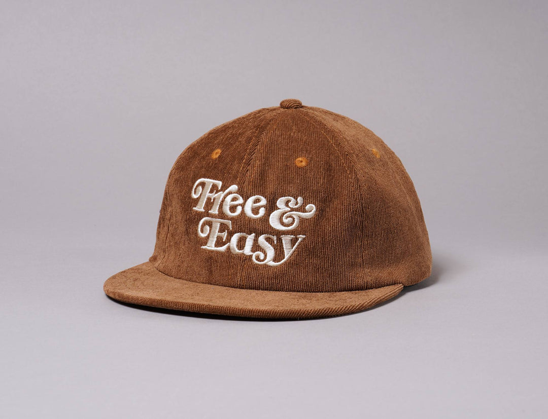 Cap Snapback Free & Easy Thin Cord Snapback Cap Root Beer Free & Easy Bucket Hat / Brown / One Size