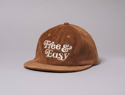Cap Snapback Free & Easy Thin Cord Snapback Cap Root Beer Free & Easy Bucket Hat / Brown / One Size