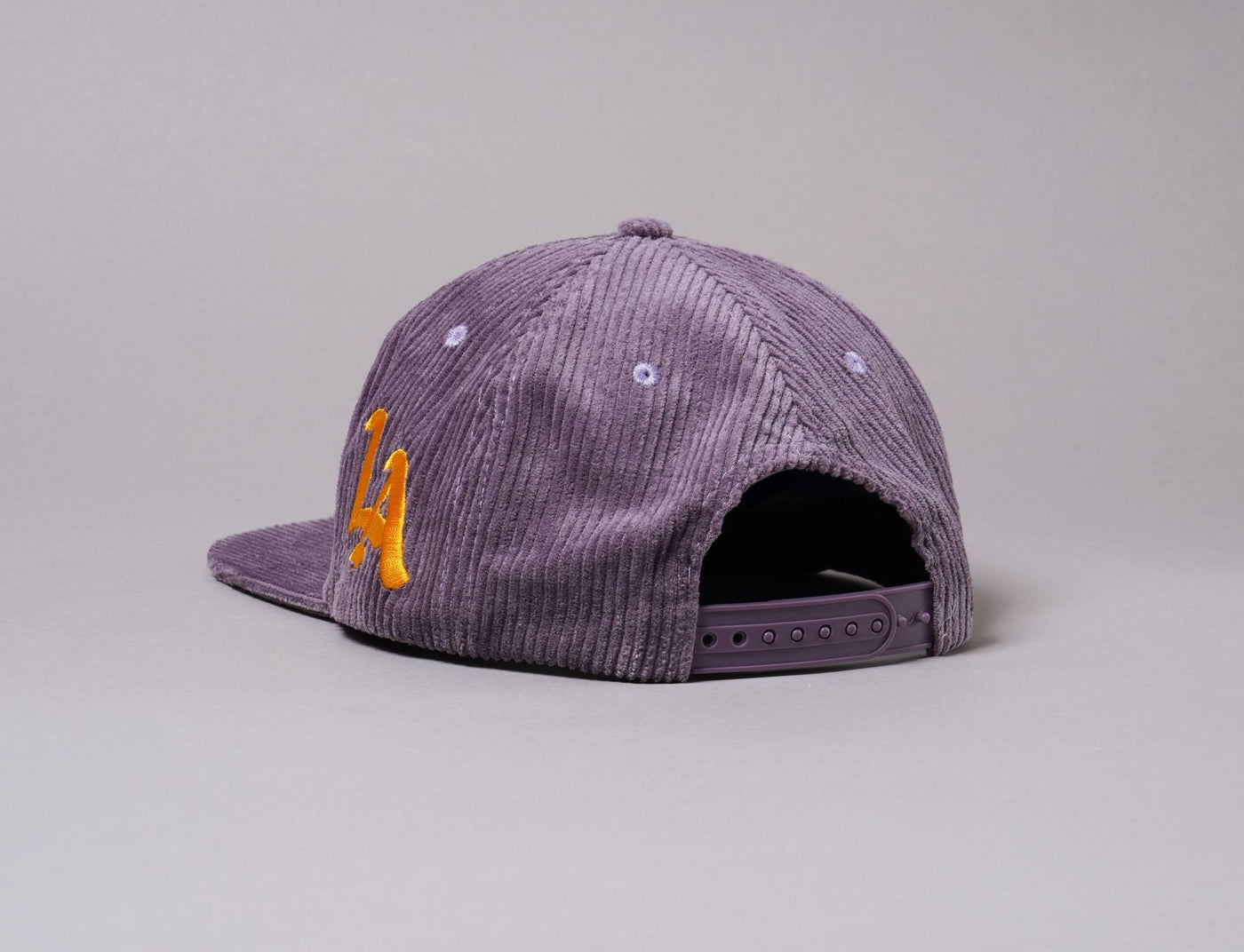 Cap Snapback LA Don't Trip Fat Corduroy Snapback Cap Purple Free & Easy Bucket Hat / Purple / One Size