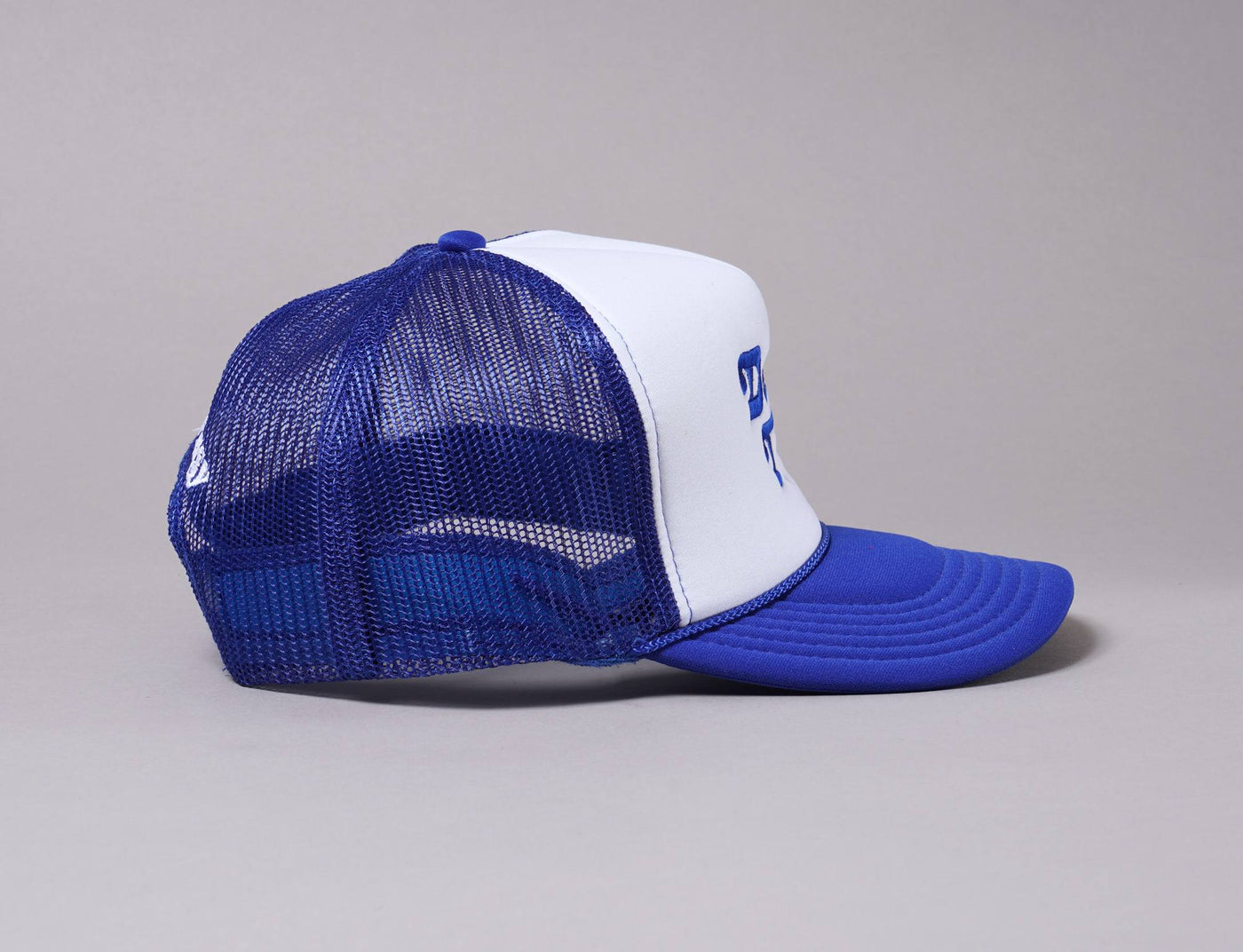 Cap Trucker Trucker Cap Free & Easy Don't Trip White/Blue Free & Easy Trucker Cap / Blue / One Size