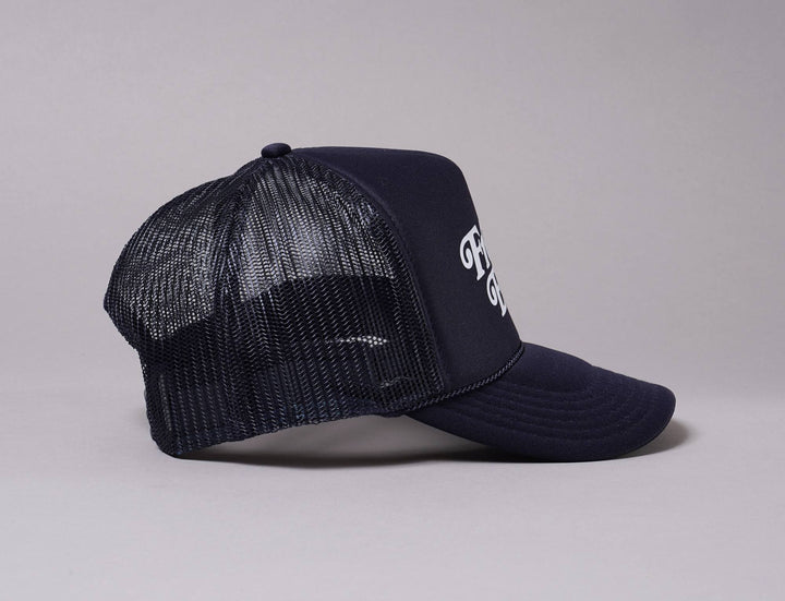 Cap Trucker Trucker Cap Free & Easy OG Trucker Cap Navy Free & Easy Trucker Cap / Blue / One Size