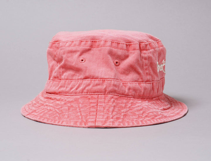 Hat Bucket Free & Easy Don't Trip Sun Faded Bucket Hat Coral Free & Easy
