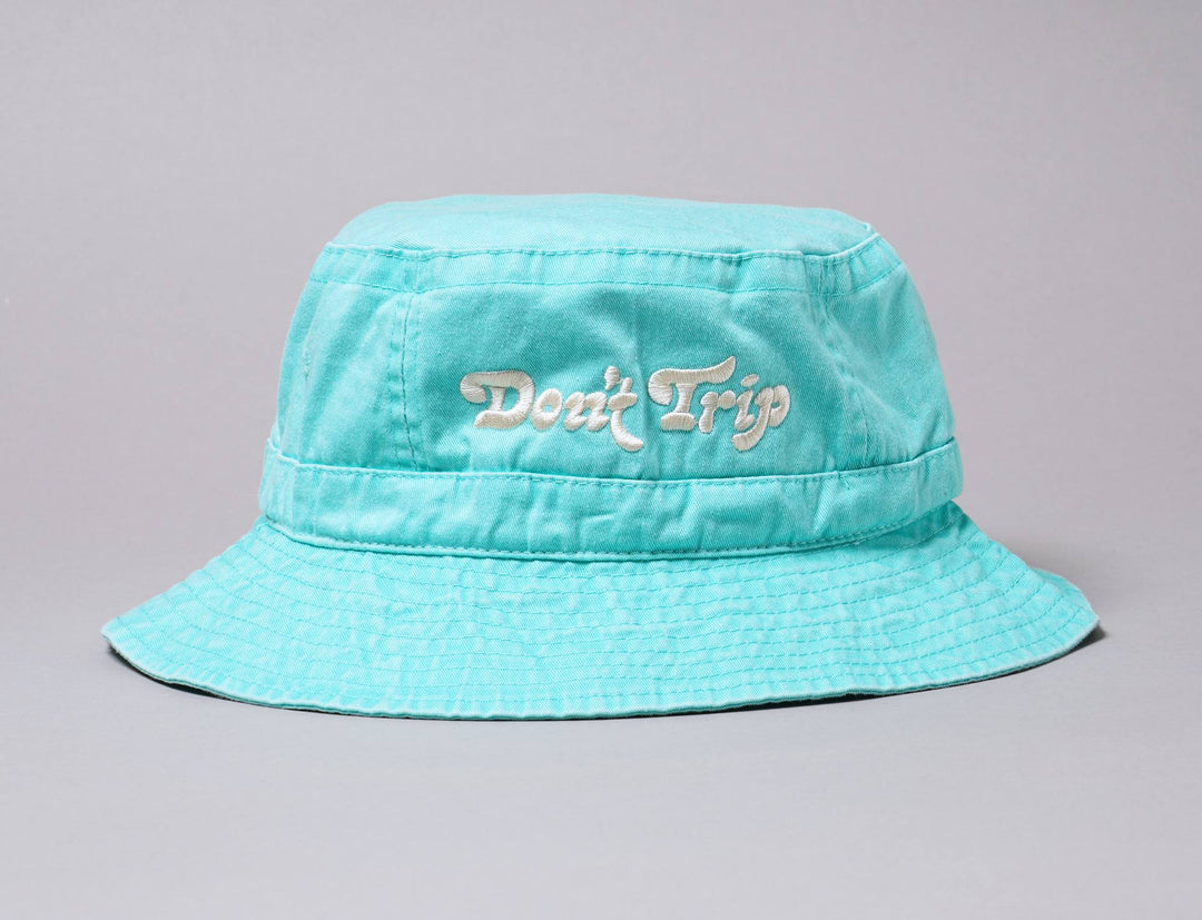 Hat Bucket Free & Easy Don't Trip Sun Faded Bucket Hat Seafoam Free & Easy