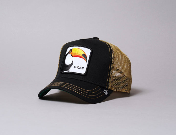 Cap Trucker Goorin Animal Farm Trucker Cap Tucan Goorin Trucker Cap / Black / One Size (55-61 cm)