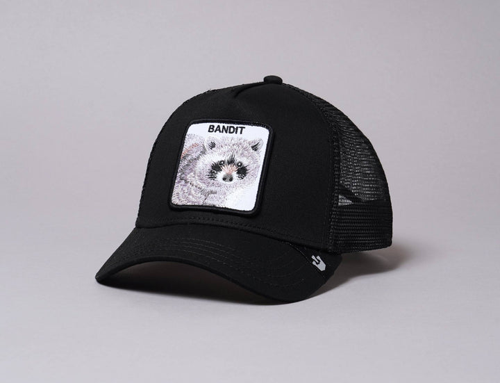 Cap Trucker Goorin Trucker Cap Black Bandit Goorin Trucker Cap / Black / One Size (55-61 cm)