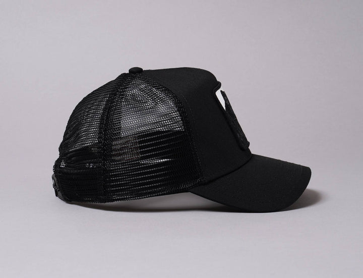 Cap Trucker Goorin Trucker Cap Black Panther Goorin Trucker Cap / Black / One Size (55-61 cm)