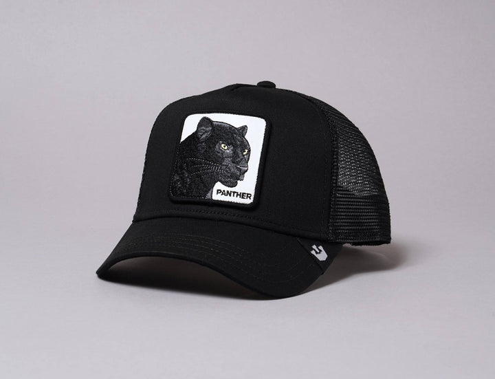 Cap Trucker Goorin Trucker Cap Black Panther Goorin Trucker Cap / Black / One Size (55-61 cm)