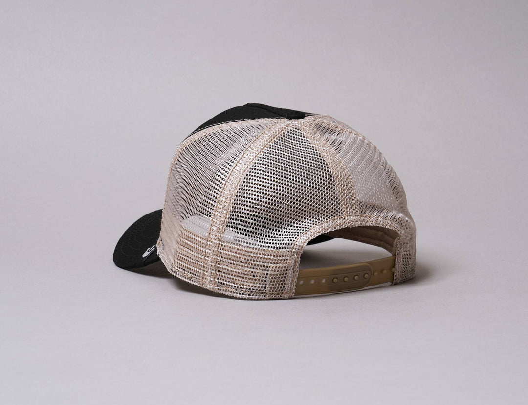 Cap Trucker Trucker Cap Bouncer Black/White - Goorin Bros Goorin Trucker Cap / Black / One Size (55-61 cm)