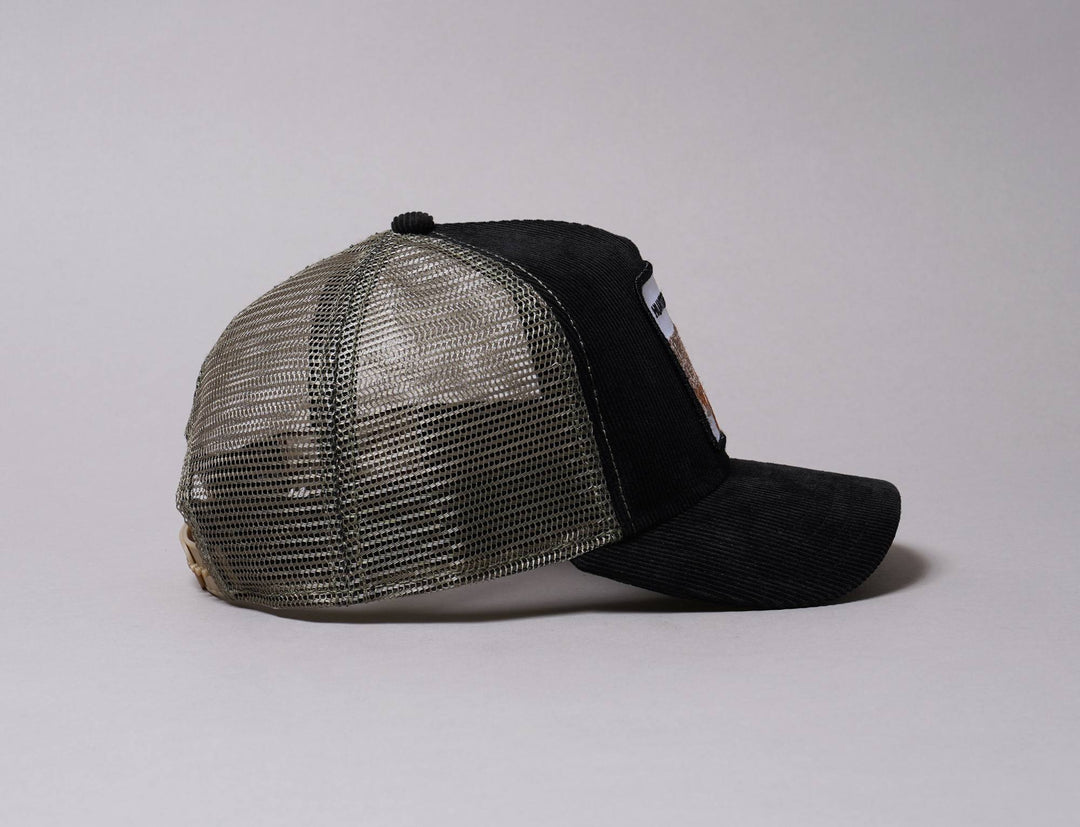 Cap Trucker Trucker Cap Hunter Black- Goorin Bros Goorin Trucker Cap / Black / One Size (55-61 cm)