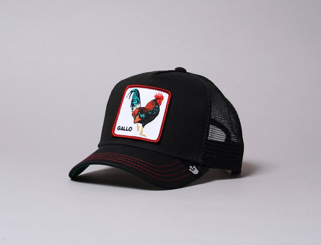 Cap Trucker Goorin Animal Farm Trucker Cap Grande Gallo Goorin Trucker Cap / Black / One Size